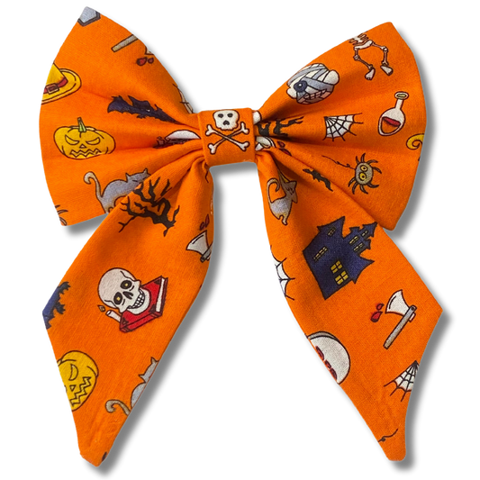 Trick Or Treat Sailor Bow