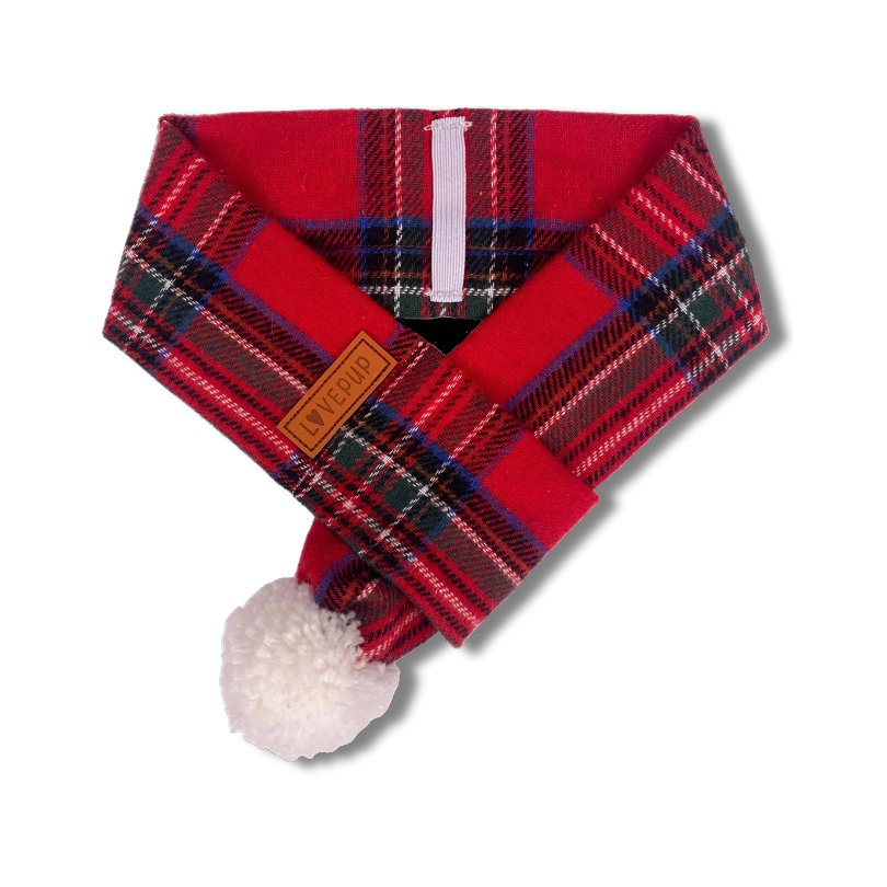 Red Tartan Scarf